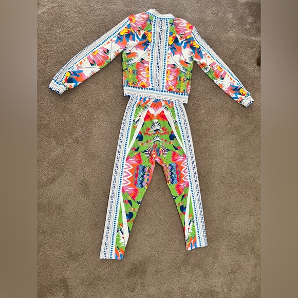 Colorful Patterned Two-Piece Set - Picture 2 of 3